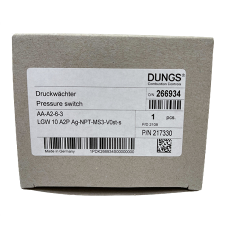 Dungs 266934 Air Pressure Switch Box