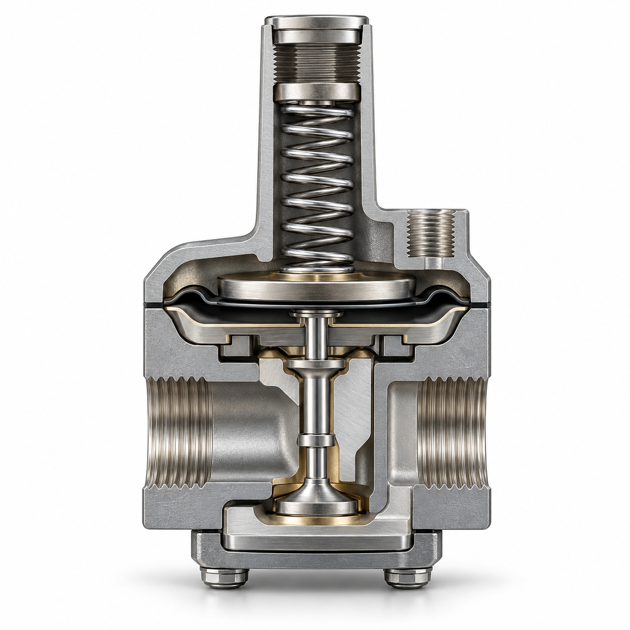 Maxitrol R500S Double-Diaphragm Balanced Valve Gas