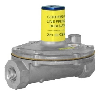 Maxitrol 325-9L-1-1/2-12A49 Lever Acting Design Line Regulator with Vent Limiter Installed 1-1/2"
