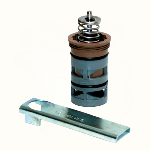 Resideo VCZZ6632 Replacement Valve Cartridge and Wrench Three-Way Valve, Equal Percentage Low Flow